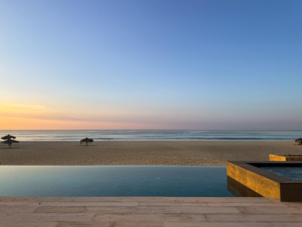 Puerto Los Cabos North Enclaves Ritz Carlton Move in Ready, Residence C-102 at The Residences at Zadún, a Ritz-Carlton Reserve, offers 3 bedrooms + den and 5,506 sq ft of indoor-outdoor living. Located on the ground garden level of Building C, The Residence represents the first Ritz-Carlton Reserve approved furniture package. This turn-key home features a private plunge pool and jacuzzi, garden and ocean – NORTH ENCLAVES, RITZ CARLTON, San Jose del Cabo, San Jose del Cabo, BS