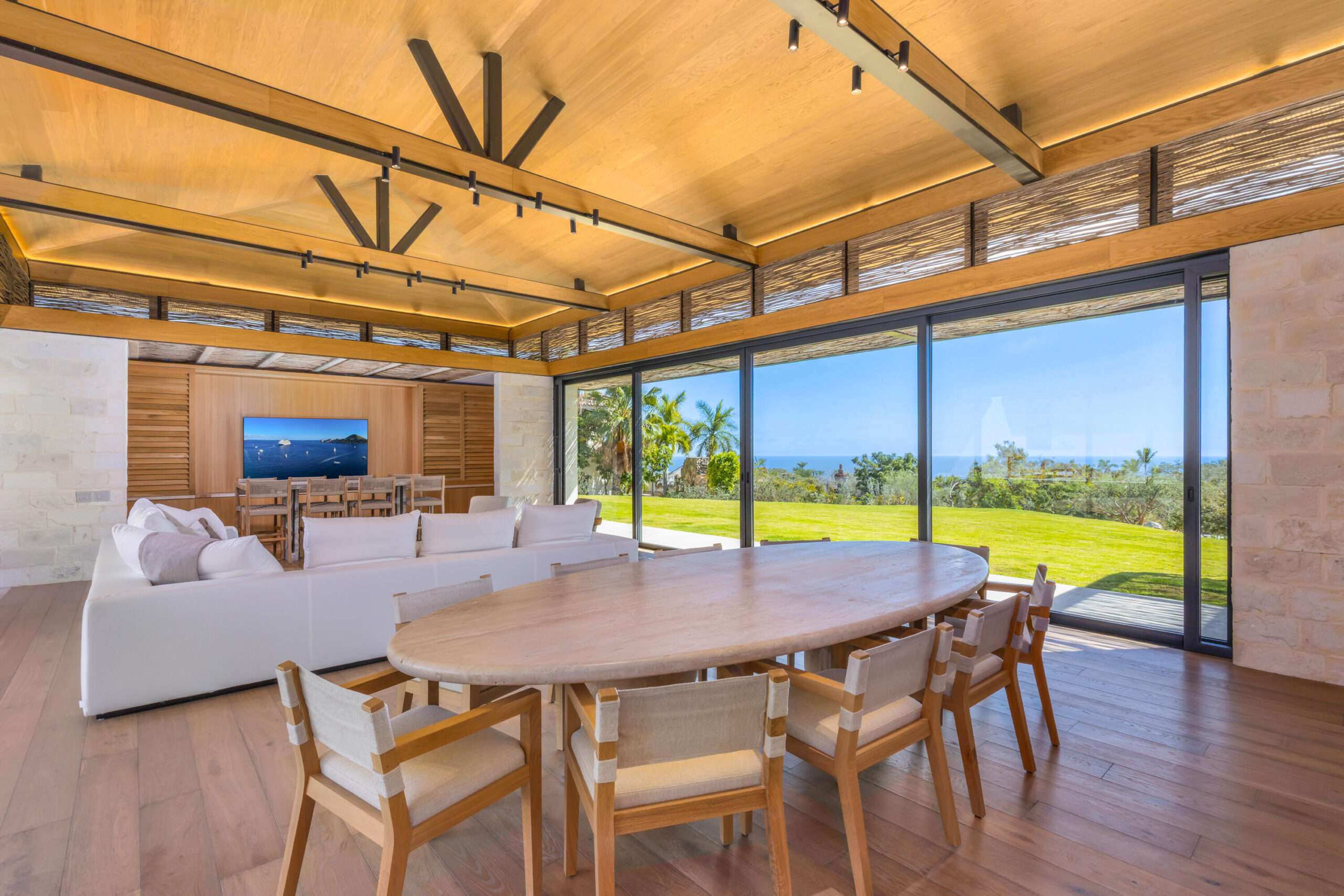 Puerto Los Cabos Fundadores Villa Piedra - Fundadores, Puerto Los Cabos, blends modern and traditional design with unobstructed ocean for sale